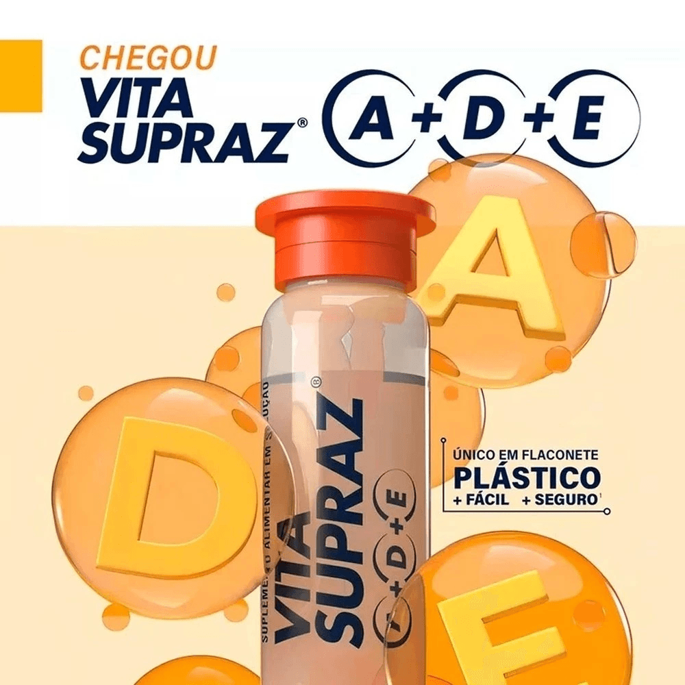 Suplemento Vita Supraz A+D+E Flaconete 3ml